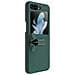 Cover per Galaxy Z Flip5 5G - Silicone, Verde, Con Soporte - Foto miniatura 1