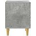 Comodino Grigio Cemento 62 x 34,5 x 48 cm Legno ingegnerizzato - Foto miniatura 4