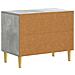 Comodino Grigio Cemento 62 x 34,5 x 48 cm Legno ingegnerizzato - Foto miniatura 5