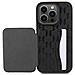 Custodia Iphone 15 Pro Max Karl Lagerfeld Saffiano Con Slot Per Carte E Monogramma Choupette - Nera - Foto miniatura 6