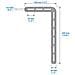 Supporto per Sound Bar 1000 Portata Max 20 kg colore Nero - Foto miniatura 5