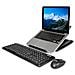 Kit di Supporto per Notebook con Mouse Ottico e Tastiera Senza Fili Layout Italiano - Foto miniatura 2