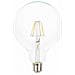 Lampadina LED E27 10W Filament G125 2700K Bianco caldo  - Foto miniatura 2