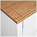 Credenza Bianca 46x40x89 cm in Legno Massello di Pino Panama - Foto miniatura 7