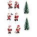 Dekora - Kit Decorazioni Per Dolce Babbo Natale - Foto miniatura 1