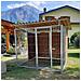 Box Per Cani Con Copertura Retro & 1 Metro Laterale In Legno Zincatura A Caldo Dimensioni 200 X 300 X H 180 Cm - Foto miniatura 2