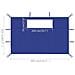 Pareti Con Finestre Per Gazebo 2 Pz Blu - Foto miniatura 6