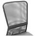 Sedia da Ufficio Grigia 44x52x100 cm in Tessuto a Rete - Foto miniatura 5