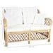 Divano a 2 Posti in Rattan 125 x 80 x 90 cm - Foto miniatura 5
