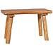 Panchina Da Giardino 80 Cm In Legno Massello Di Teak - Foto miniatura 1