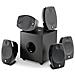 Pack Di Altoparlanti Per Home Cinema Sibevo5.1 con Potenza 200 W Colore Nero - Foto miniatura 1