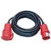 H07RN-F 5G2,5, Maschio / femmina, 10m, Nero, 16A, IP44 - Foto miniatura 1