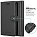 Custodia Compatibile Con Samsung Galaxy J7 2018 In Nero Carbone - Coperchio Protettiva Con Chiusura Magnetica, Funzione Stand E Tasca Per Le Carte - Foto miniatura 7