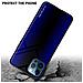 Custodia Compatibile Con Apple Iphone 12 Pro Max - Ottica A Strisce In Cobalto Viola - Coperchio Protettivo In Vetro Temperato E Silicone Tpu - Foto miniatura 4