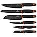 Bh-2111 Granit Diamond Kitchen Knife Set - Foto miniatura 6
