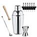 Set Shaker Per Cocktail - Shaker In Acciaio Inox 3 Pezzi - Foto miniatura 1