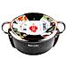 Granite Casseruola Alta 28 Cm Induzione Antiaderente Ecologico Senza Pfoa, Alluminio Nero - Foto miniatura 3