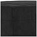 Poggiapiedi Nero 60x50x41 Cm In Velluto - Foto miniatura 5