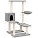 Albero Per Gatti Con Tiragraffi In Sisal Grigio Chiaro 94,5 Cm - Foto miniatura 1