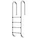 Scala Per Piscina 54x38x184,5 Cm Acciaio Inox 304 - Foto miniatura 2