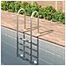 Scala Per Piscina 54x38x184,5 Cm Acciaio Inox 304 - Foto miniatura 1