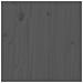 Tavolo Da Giardino Grigio 121x82,5x110cm Legno Massello Di Pino - Foto miniatura 4
