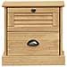 Comodino VIGO 42x35x42 cm in Legno Massello di Pino - Foto miniatura 8