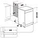 Lavastoviglie H7F HS51 X Capacità 15 Coperti Classe B Colore Inox - Foto miniatura 10