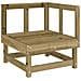 Set Salotto da Giardino 7 pz in Legno Impregnato di Pino - Foto miniatura 7