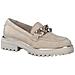 Ivory Casual Closed Loafers Mocassino Pelle Scarpe Donna Beige Eu 37, 1-24707-20 418 - Foto miniatura 2