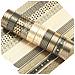 Set Di 10 Washi Tape Neri Con Lamina Oro, Nastro Adesivo Decorativo Gold - Foto miniatura 2