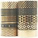Set Di 10 Washi Tape Neri Con Lamina Oro, Nastro Adesivo Decorativo Gold - Foto miniatura 5