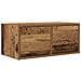 Mobili Porta TV 2 pz Legno Antico 60x31x25,5 cm in Truciolato - Foto miniatura 3