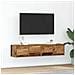 Mobili Porta TV 2 pz Legno Antico 60x31x25,5 cm in Truciolato - Foto miniatura 1