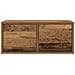 Mobili Porta TV 2 pz Legno Antico 60x31x25,5 cm in Truciolato - Foto miniatura 8