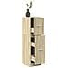 Armadietto Da Farmacia Rovere Sonoma 30x41x118 Cm In Truciolato - Foto miniatura 1