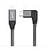 Cavo Dati Usb-c 100w, 20gbps, 4k, Ad Angolo Retto Per Ricarica Rapida E Trasferimento Dati  1.5m - Foto miniatura 1