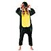 Pigiama Da Donna Tuta Intera Kigurumi Onesie Dinosauro Verde 145-155 Cm S - Foto miniatura 5