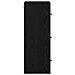 Armadietto a muro Rovere Nero 35 x 37 x 102 cm - Foto miniatura 7