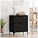 Credenza con cassetto Rovere Nero 60 x 35 x 70 cm - Foto miniatura 2