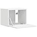 Mobile TV da parete Bianco 60 x 31 x 29.5 cm Legno multistrato - Foto miniatura 5