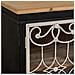 Credenza In Legno E Metallo Nero 120x36x80,5h - Foto miniatura 7