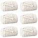 Coperte da Pile 6 pcs Crema 200 x 150 cm Panno - Foto miniatura 1