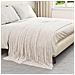 Coperte da Pile 6 pcs Crema 200 x 150 cm Panno - Foto miniatura 3