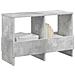 Scaffale per riviste Grigio cemento 68,5 x 30 x 45 cm - Foto miniatura 3