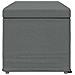 Pouf Grigio scuro Tessuto e Legno Ingegnerizzato - Foto miniatura 5