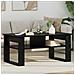 Tavolino da salotto Rovere Nero 96 x 54 x 44 cm - Foto miniatura 2