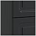 Armadio da Notte Nero 62 x 34,5 x 44,5 cm Legno ingegnerizzato - Foto miniatura 7