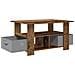 Tavolino da salotto con cassetto Legno vecchio 77 x 55 x 42 cm - Foto miniatura 4