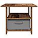 Tavolino da salotto con cassetto Legno vecchio 77 x 55 x 42 cm - Foto miniatura 6